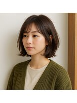 スープレックス ヘアーデザイン(SOUPREX HAIR DESIGN) 大人可愛い立体ボブ 20代 30代 40代 50代 60代 髪質改善 学割