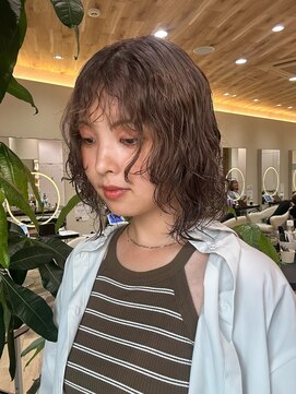 アーチバイケンジ(arch by kenje) レイヤー/パーマ/オリーブカラー