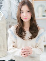 モッズヘア 上尾西口店(mod's hair)&nbsp;ココアブラウン外国人風抜け感アンニュイヘアc7上尾10代20代30代
