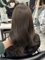 アマトウキョウスマートサロン(AMA TOKYO×Smart Salon) アッシュグレージュ グレージュ 透明感カラー