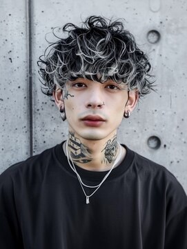 ネハス(nehus.) バレイヤージュ/スペインカール/フェザーパーマ/ハイライト