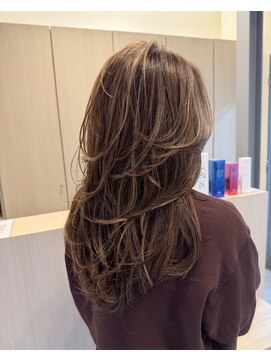 ヘアーポケット リタ(HAIR POCKET ritta) レイヤーカット×外国人風ハイライト2.20レイヤーカット