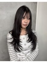 ヌル ヘア デザイン(nullus hair desigh)&nbsp;【nullus ai】レイヤーロング/ハッシュカット