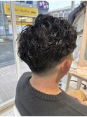 【cheri吉川】パーマ＆フェード刈り上げ【久喜美容室】