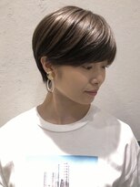 ロンド レグリーズ 立川(Lond leglise)&nbsp;【山方 直也】エッジショート×小顔×耳掛け×マッシュ