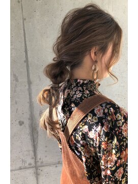 クレッセント ベイ(Crescent Bay) ヘアアレンジ/ルーズ　二次会/ブライダル/個性的　パーティー