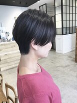 アテナ 六本松店(ATENA) 黒髪ハンサムショート