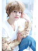 ハイトーンベージュショート【Cirrus by Cloud zero】