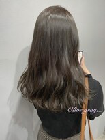 レイドバック(LAID BACK)&nbsp;【LAIDBACK代官山　恵比寿 髪質改善】オリーブグレー