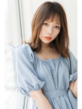 フレーム ヘア ルーム 天王寺駅前店(FRAME hair room) 【FRAME天王寺駅前/全席個室サロン】ゆるふわミディアム♪