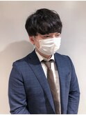 《長谷川愛》ビジカジマッシュ ニュアンスパーマ くせ毛風