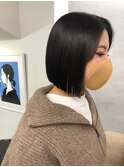 【invitation】切りっぱなしボブ
