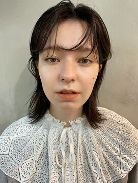 アスター(astar) 【astar】外ハネミディアム　シースルーバング