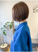 【宮本大輔】ミニボブベージュ切りっぱなし小顔20代30代40代