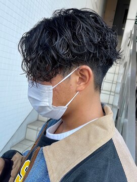 エリマ 調布(elima) 無造作波巻きスパイラルパーマツイストスパイラルパーママッシュ