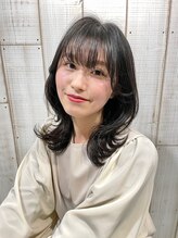 ヘアメイク カン プラスエフ(HAIR MAKE KANN+f) 大人くびれヘア 顔周りレイヤーカット