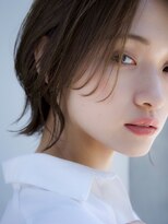 エインアンリー 表参道(AIN.ANLY.)&nbsp;前髪なし外はねウルフボブ20代30代40代【AIN.表参道】川原大地