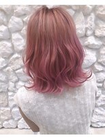 モアナバイヘッドライト 綱島店(Moana by HEADLIGHT)&nbsp;#ケアブリーチ#ピンクカラー#ダブルカラー