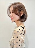 韓国ボブ / タンバルモリ / 顔まわり