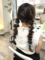 ミザリー(MISERY)&nbsp;編みおろしツインテール