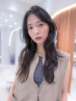 大人かわいい20代30代/グレージュカラー/小顔／サラツヤ髪