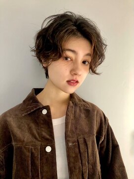 アンドレイ 表参道(andrey) 【ANDREY】ショートウェーブスタイル