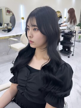 シェノン サントル(CHAINON CENTRE) グレージュカラー/シルキーベージュ/斜めバング[梅田/大阪]