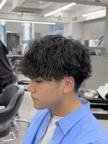 オーバルバイアピッシュ(OVARL by apish) くせ毛パーマ縮毛矯正パーマツイストパーマフェード