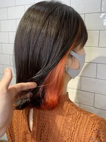 リブ(Live)&nbsp;《インナーカラー》オレンジ