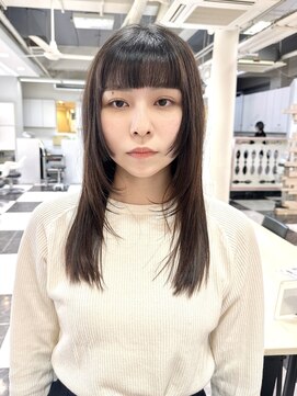 テテ(TETE) レイヤーカット/フェイスレイヤー/縮毛矯正