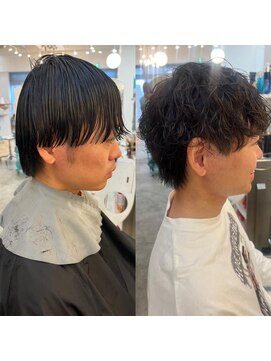 ロミー 本厚木(ROMMY.) マッシュパーマ/キッズカット/前髪パーマ