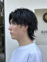 コキャン(COQUIN)&nbsp;センターパートウルフ　パーマ