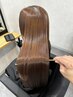 カット+髪質改善美髪ストレート+TOKIOトリートメント￥22000
