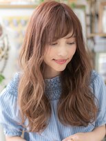 カバーヘア ブリス 大宮西口(COVER HAIR bliss)&nbsp;外国人風プリカール小顔ミルクティーピンクc5大宮20代30代40代