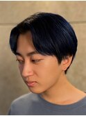 メンズカット/センターパート/韓国風/ショートカット/眉カット
