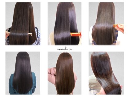 ネオンヘアー(neon hair)の写真