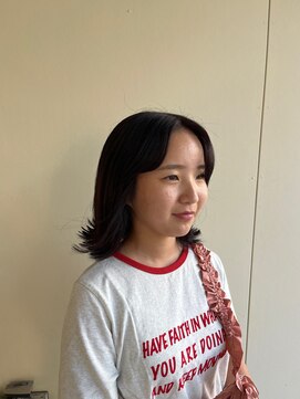 カシェ リタ ヘアー(CACHE'&RITA HAIR) ボブカット＋チョコレートカラー