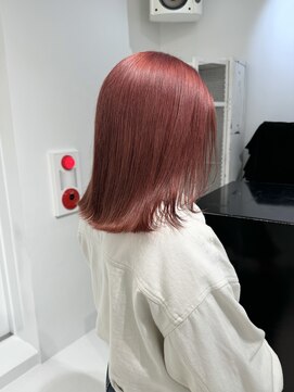 ココ 原宿(KOKO) 10代/20代/ニュアンスカラーミディアムストレート/レイヤーボブ