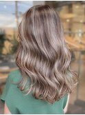 40代50代脱白髪染めグレイヘア白髪ぼかしコントラストハイライト