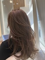 エアー 福岡(AIR) ミルクティーベージュ×大人レイヤー