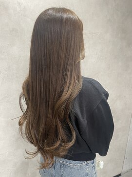 ルノン(LUNON) ベージュ/ナチュラル/艶髪/髪質改善/グレージュ