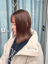 ロウブ(roubu.)&nbsp;ショートボブウルフカットハンサムショートメルティ―カラー