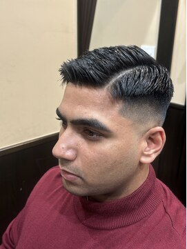 ヒロギンザ 秋葉原店(HIRO GINZA) 七三スキンフェード