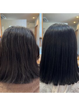 スープル(SOUPLE.) 【髪質改善x縮毛矯正】SILKストレート