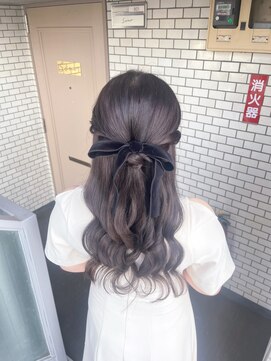 ソノ(sono) ハーフアップ 参列ヘア イベントヘア お出かけヘア