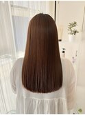 艶髪　美髪　バイカルテ　つやつやストレート　髪質改善
