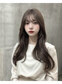 #韓国風#レイヤー#顔まわり#ブリーチなしダブルカラー#髪質改善