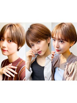 似合わせショートスタイルはお任せ☆再現性の高さとデザイン力で"あなたらしさ"を表現！オシャレに可愛く♪