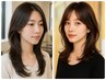 【話題の韓国風レイヤーstyle】☆カット+髪質改善カラー+2stepTR♪♪7,980円