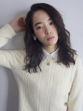 コンティロミー(CONTI ROMMY.) 20代～50代☆ロングパーマ黒髪レイヤーカット髪質改善カール